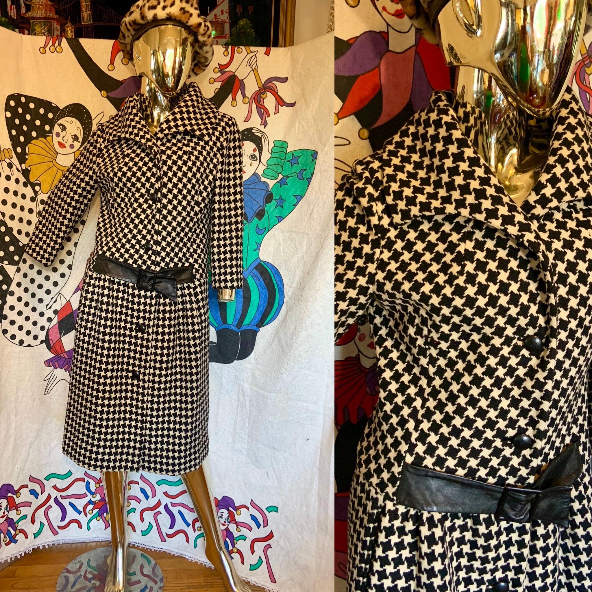 60s Belted Coat - Etsy