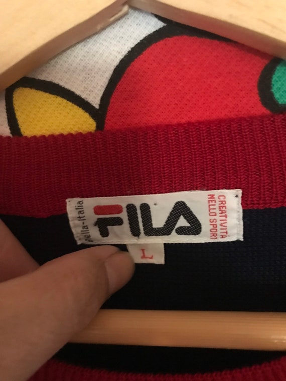 Vintage Fila Sweater Italia - image 5