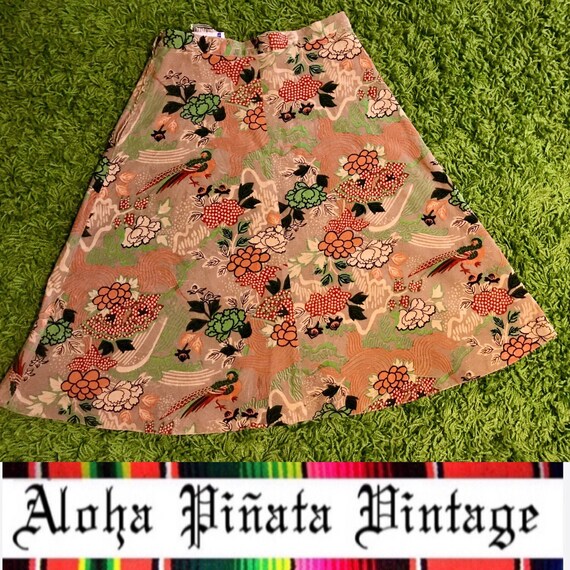 Vintage Velvet Skirt