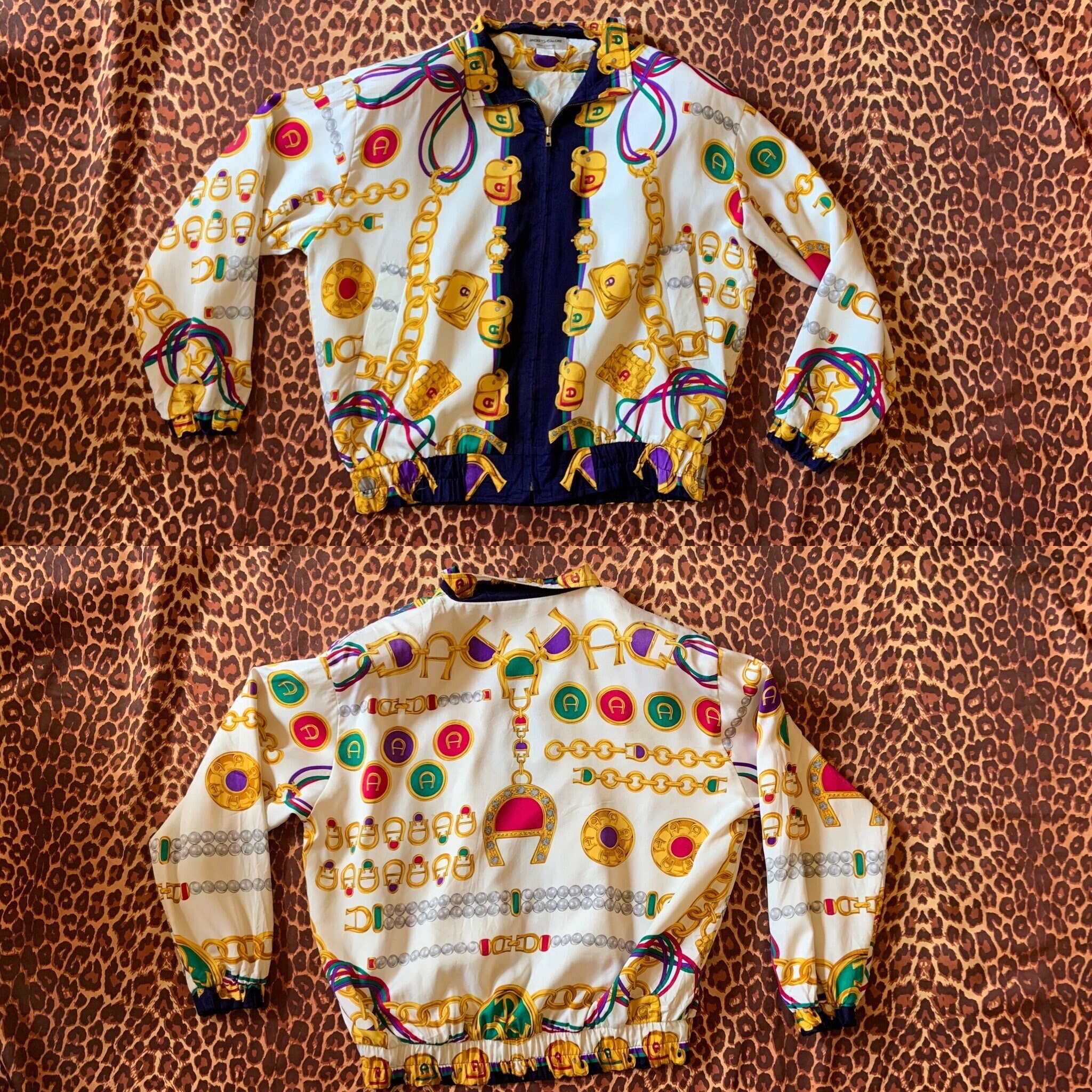 80s Chanel Bomber - Etsy