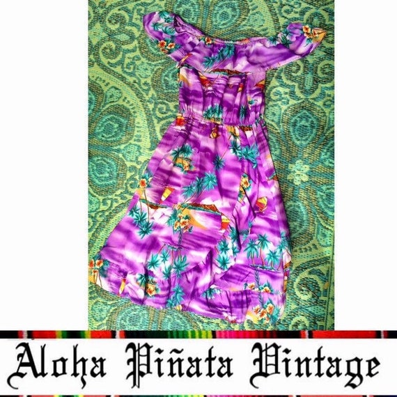 Vintage Hawaiian Dress