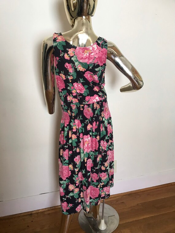 Vintage Floral Dress - image 7