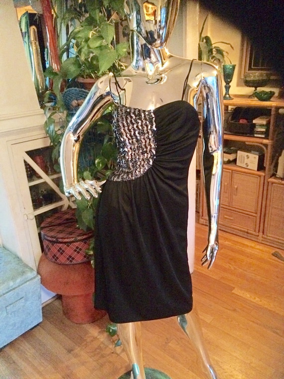 Vintage 70s Disco Dress by Glenrob - image 2