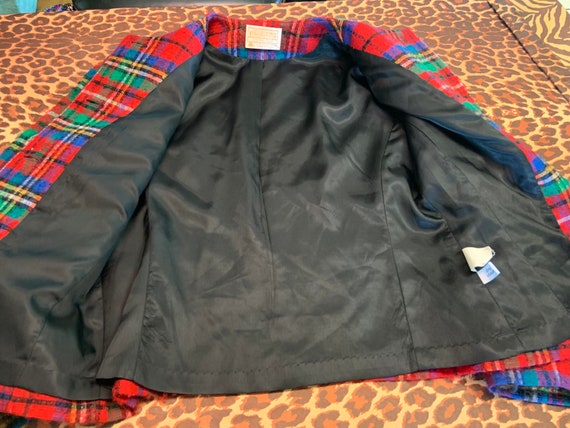 Vintage Plaid Pendleton Wool Jacket - image 6