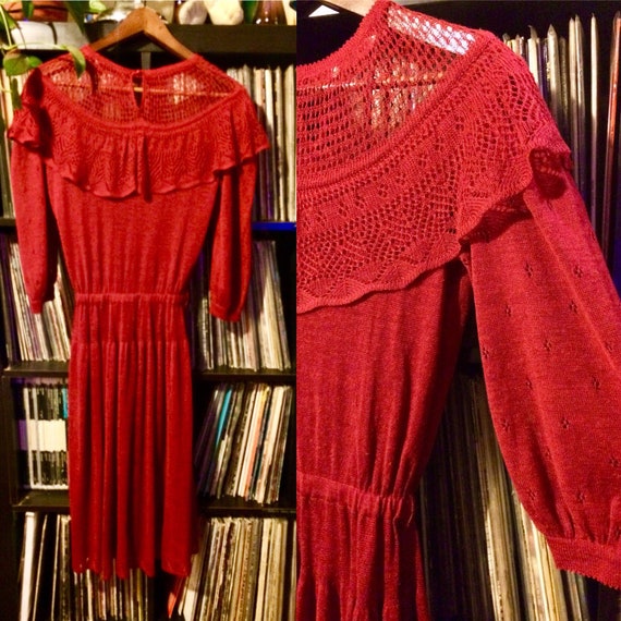 Vintage Italian knit dress