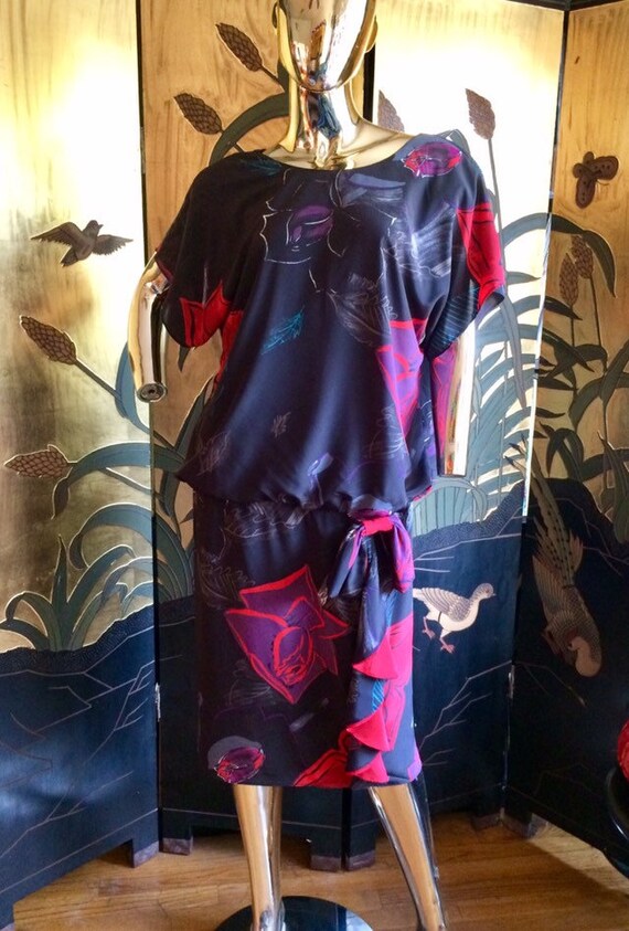 Vintage Dress 80s does 20s Style