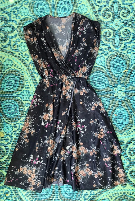 Vintage 70s Wrap Dress