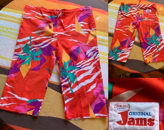 Vintage Capri Pants Jams world Hawaii