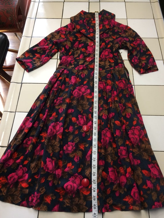 Vintage 50s Floral Dress - image 2