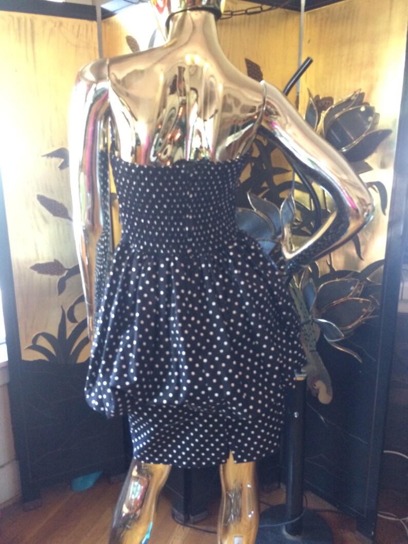 80s Strapless Dress