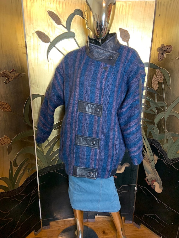 Vintage Mohair Cardigan Sweater coat