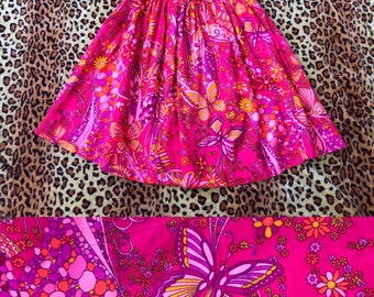 Vintage Butterfly Skirt