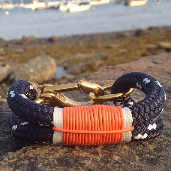Sailwinds Nautical Rope Bracelet - Coastal Collection - Nautical Inspired Authentic Rope Bracelet Hand-crafted in Maine