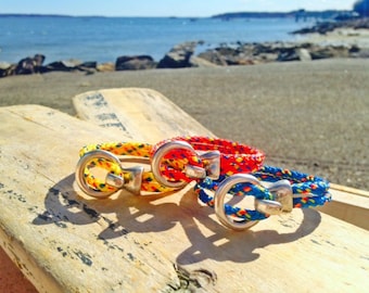Sailwinds Nautical Bracelet - Schooner Collection - Rope Bracelets for Sailors, Surfers, Kayakers and Beach Enthusiasts