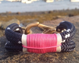 Sailwinds Nautical Rope Bracelet - Coastal Collection - Nautical Inspired Authentic Rope Bracelet Hand-crafted in Maine