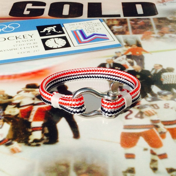 Sailwinds Nautical Rope Bracelet - Team USA-inspired Limited Edition Windjammer Bracelet