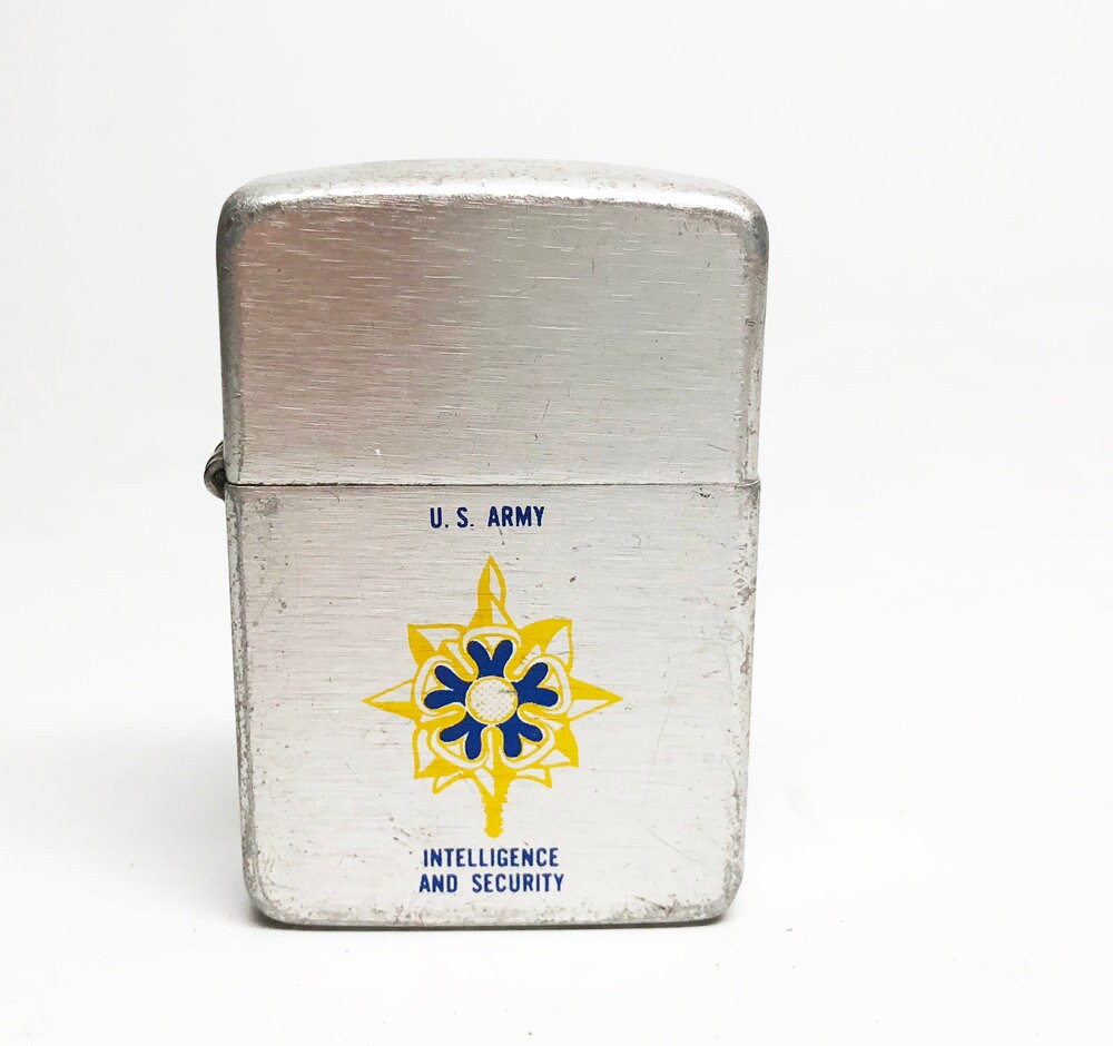US Army Lighter Working Vintage Old Storm King Aluminum U.S. Army