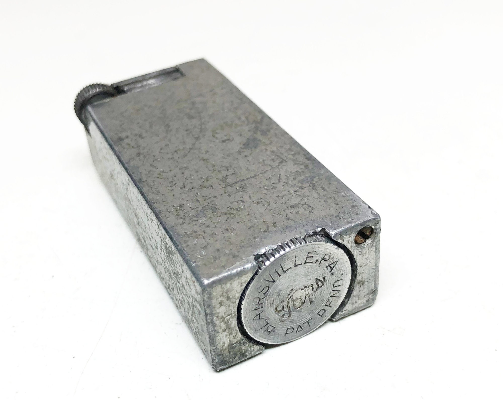 1940s Tops Aluminum Block Lighter