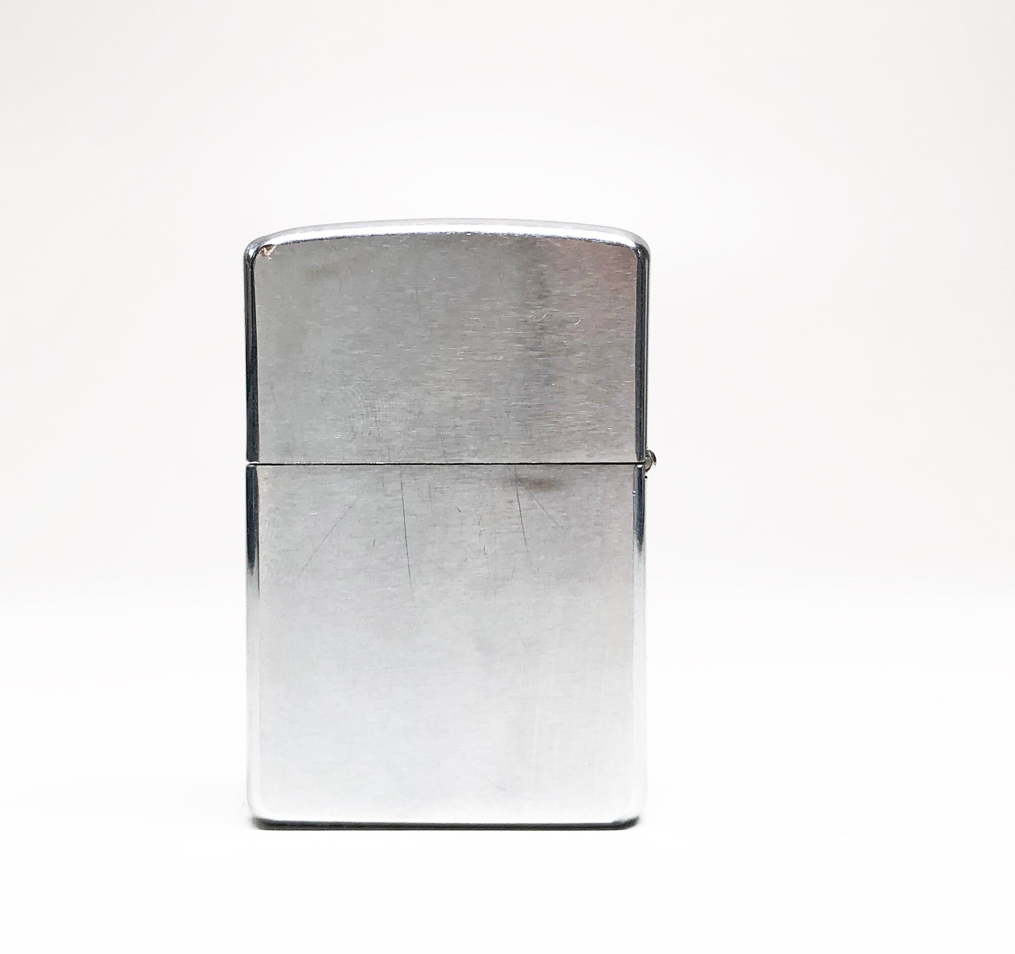 1969 Zippo Lighter Working 1969 Brushed Chrome Old Bradford, NJ
