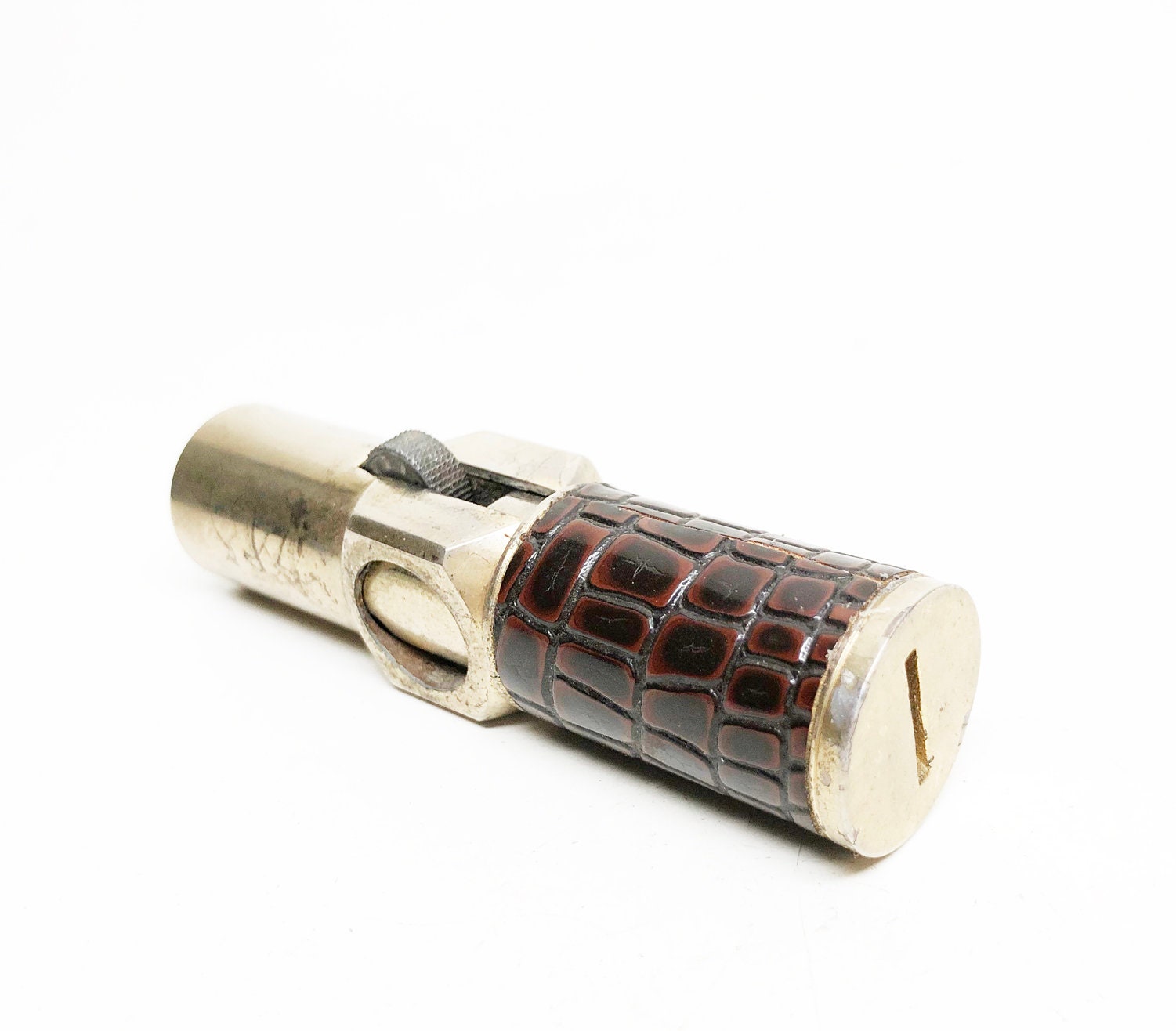 WORKING NIMROD PIPELITER Vintage 1950s Antique Old Aluminum and Brass