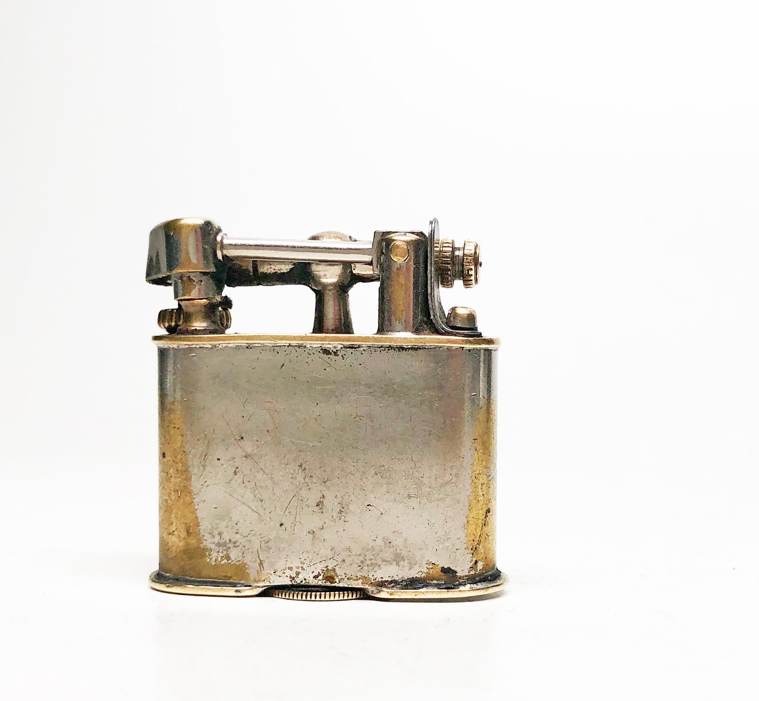 LIFT ARM LIGHTER 1950s Unmarked Small Mini Lift Arm 1940s Lighter