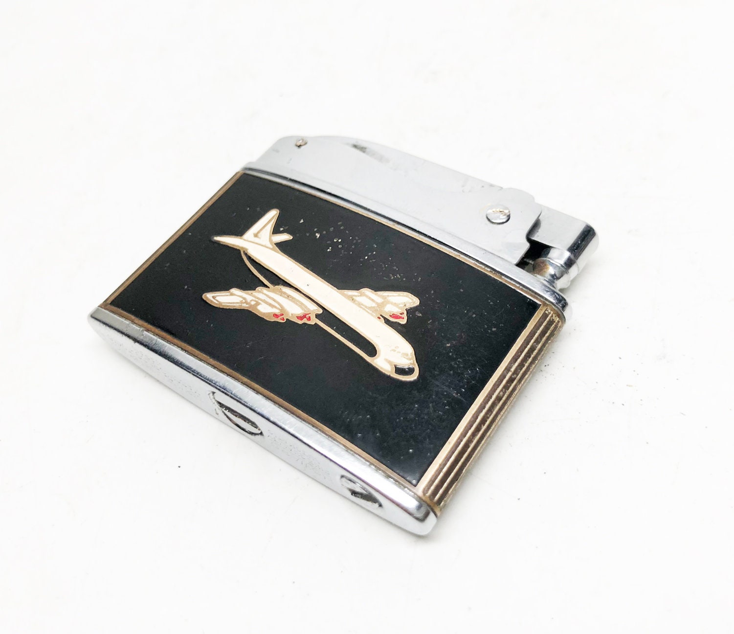 La Guardia Airport Lighter Working 1950s NYC LGA Air Port Mid Century