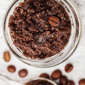 Coffee Sugar Scrub/ handmade, all Natural