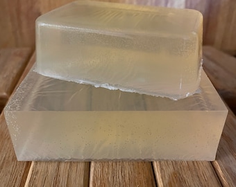 All Natural Honey Glycerin Soap, Dry Sensitive Skin Care, Spa Treatment Bar