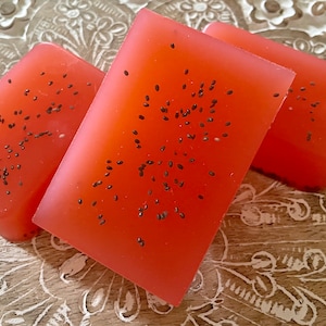 Watermelon Summer Soap bars, all natural glycerin