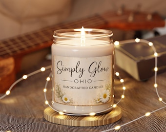 9oz Natural Soy Wax Candle, Aromatherapy, Appreciation Gift, Simply Glow Ohio