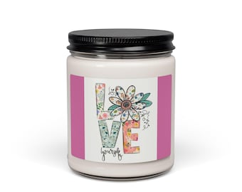 Scented Soy Candle, 9oz