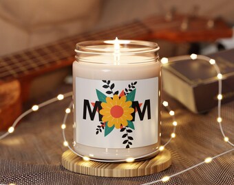Floral MOM Soy Candle | Aromatherapy, Clean Burn, 50-60 Hour Burn Time