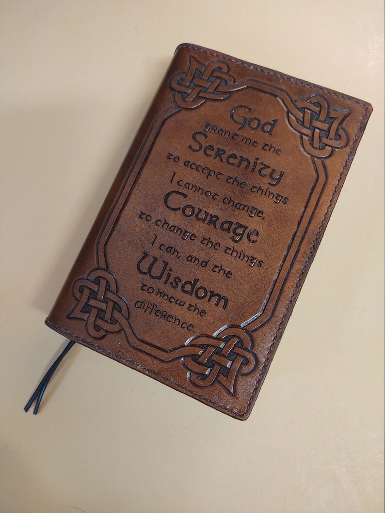 orders prices Hard Back Celtic Cross and Serenity Prayer