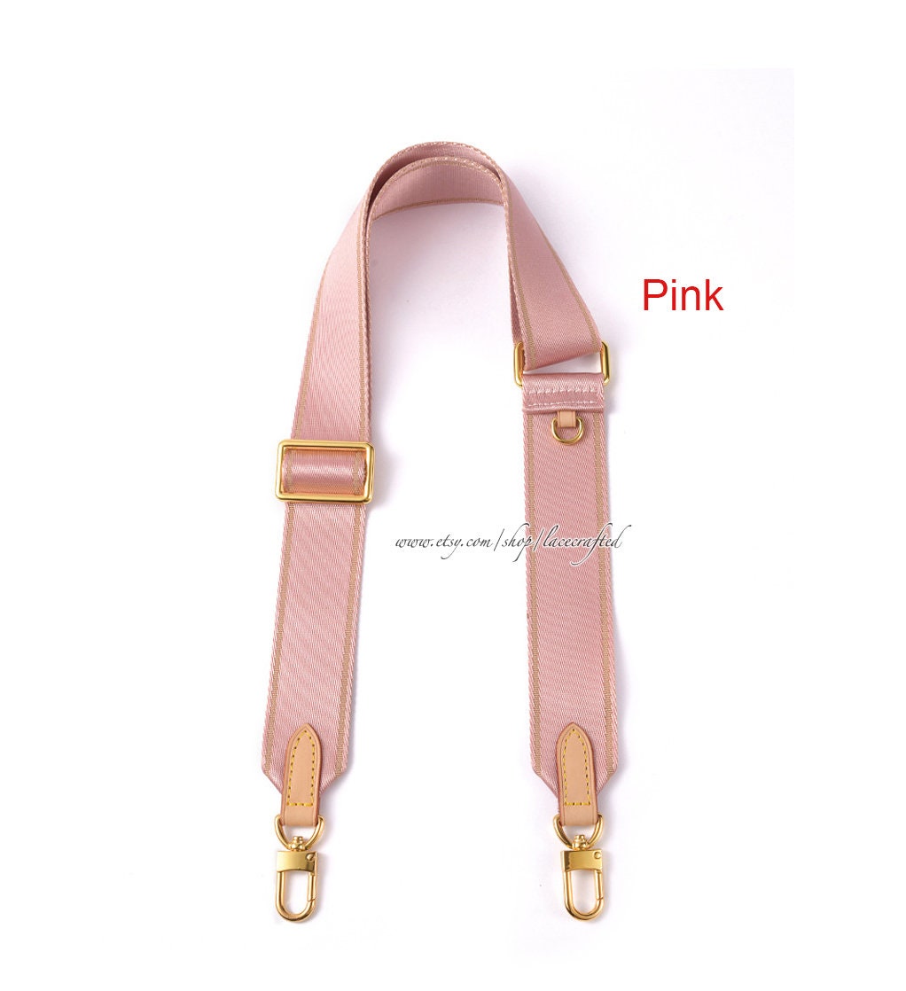 Louis Vuitton Crossbody strap with purse Pink Cloth ref.791382 - Joli Closet