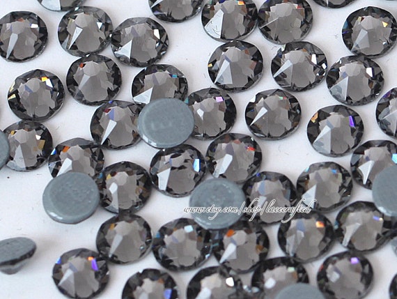 2880 Strass Hotfix De 4 Mm - Cristal Plano Trasero, Múltiples Colores, Para Manualidades, Ropa O Decoración