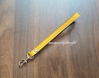 1 pc 18cm Replace Genuine leather Wrist Handle cowhide wrist Handle wristlets Replacement handle for bag purse coin clutch tote handbag