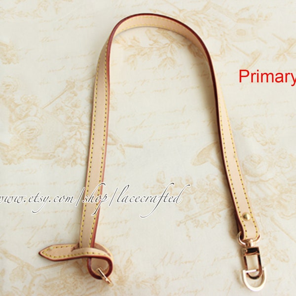 1pc 53*1.2cm Primary Genuine Leather Real Leather Short Bag Purse handle Pochette NM mini Replacement Handle