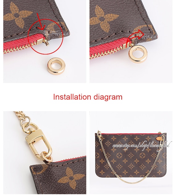 Neverfull Pochette Pouch Conversion Kit Converted Crossbows