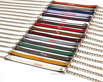 1 pc 120cm length 1.8cm width Genuine Leather Strap Belt Chain Replacement Bag Purse Strap Cross body Replace strap