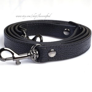 1 Stück 130cm Länge 1,8 cm Breite Einstellbar Litchi Grain Echtes Leder Strap Gürtel Ersatz Griff Tasche Geldbörse Strap Cross Körper Gurt ersetzen