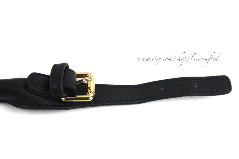 1 Pair Black Coffee Adjustable Removable Purse Handle Louis Etsy