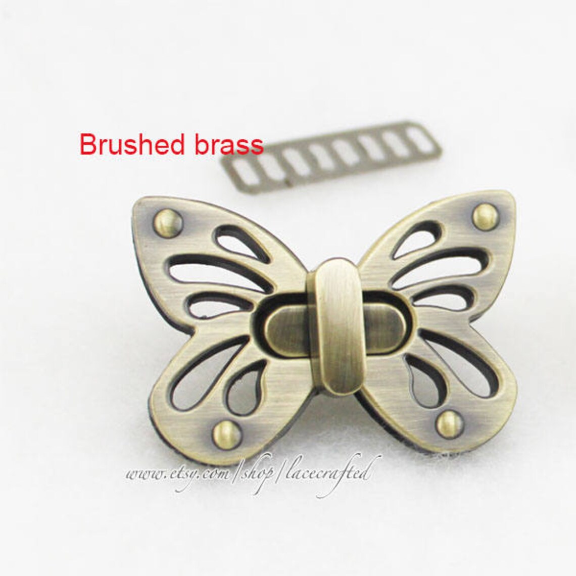 2set 3.5x5cm Bag Lock Purse Twist Lock Closure Turn Lock Fastener Tote ...