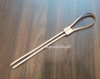 1 Stück Primäre Rosa Rot Schwarz Echtleder Kordelzug String halter Beutel Noe NM Noe BB Ersatz Strap