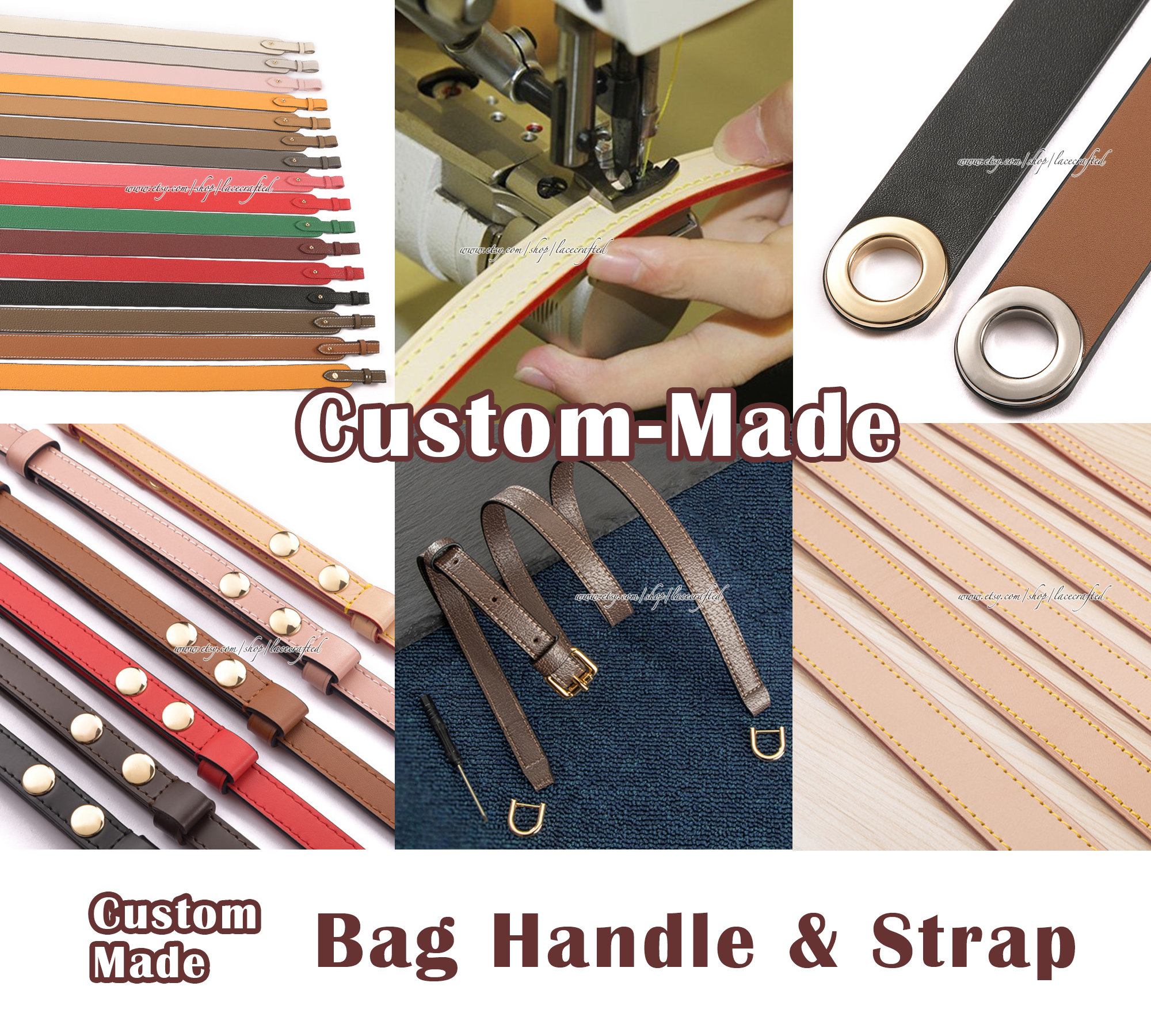 Handcrafted Vachetta Leather String Slide String Keeper for Noe Bucket Bag, Noe nm, Noe Bb (Apricot)
