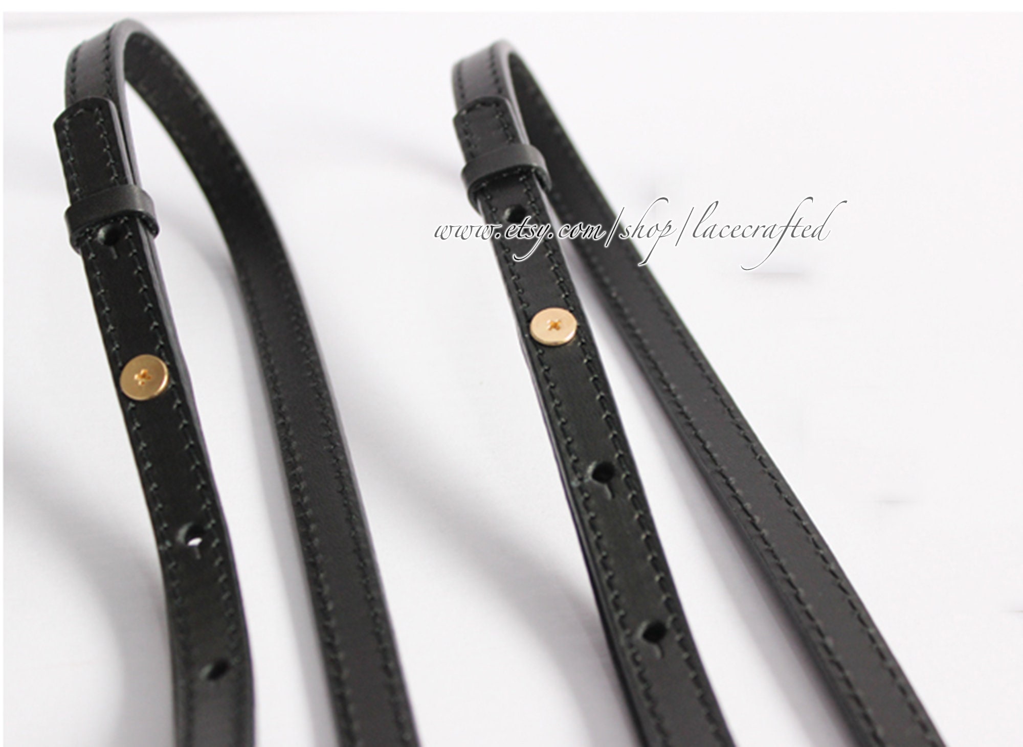 1 Pair 120cm Length Black Adjustable Replacement Genuine 