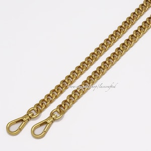 1 Stück 10mm Goldene Silber Ersatz Kette Tasche Geldbörse Kette Riemen Kreuz Körper ersetzen Kette für Spielzeug lou lou yy