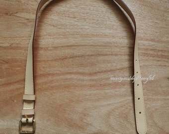 1 pc Vachetta Leather Hills Pochette Belt Strap Extender Cross Body Strap Extend the Strap Lengthen