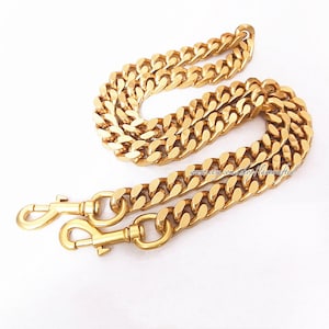 1 pc Dark Gold Replace Change Repair Chain Strap Handle Replacement Bag Purse Strap Cross body Replace strap YY