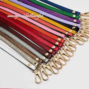 1 Stück 130 cm Länge 1,2 cm Breite Verstellbar Echtleder Band Gürtel Ersatztasche Geldbörse Riemen Kreuz Körper Riemen ersetzen