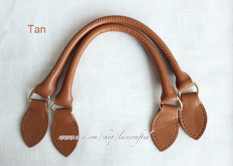 1 pair Genuine Leather bag handle Louis Vuitton